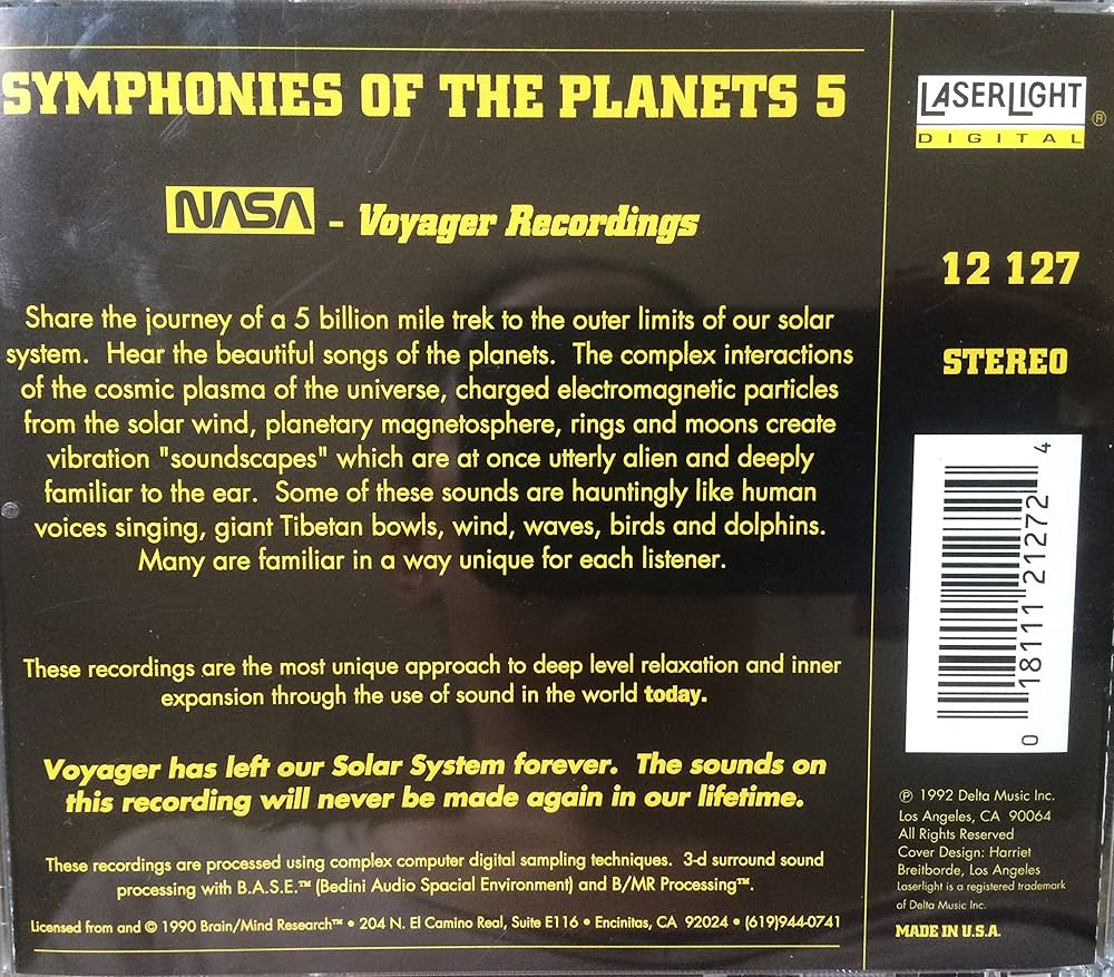 Amazon.com: Symphonies of the Planets 5 - NASA Voyager